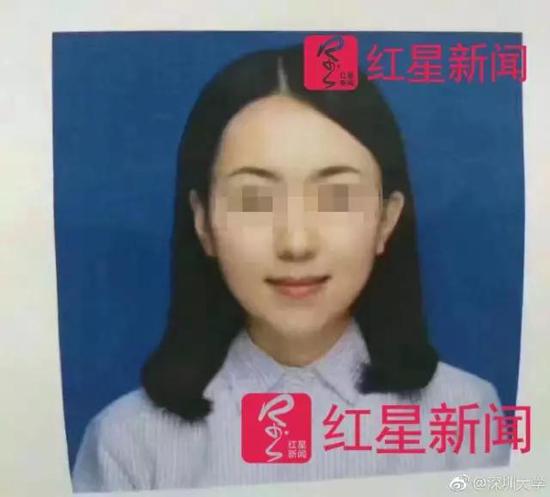 ▲羅某 圖據(jù)深圳大學官方微博