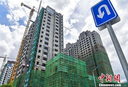 資料圖。 在建的樓盤。<a target=