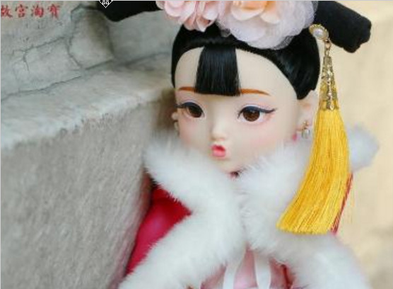 故宮文創(chuàng)推出“俏格格娃娃” 售價599元均嘟嘴超萌！